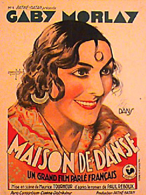 Maison de danses Original 1931 French Moyenne Movie Poster