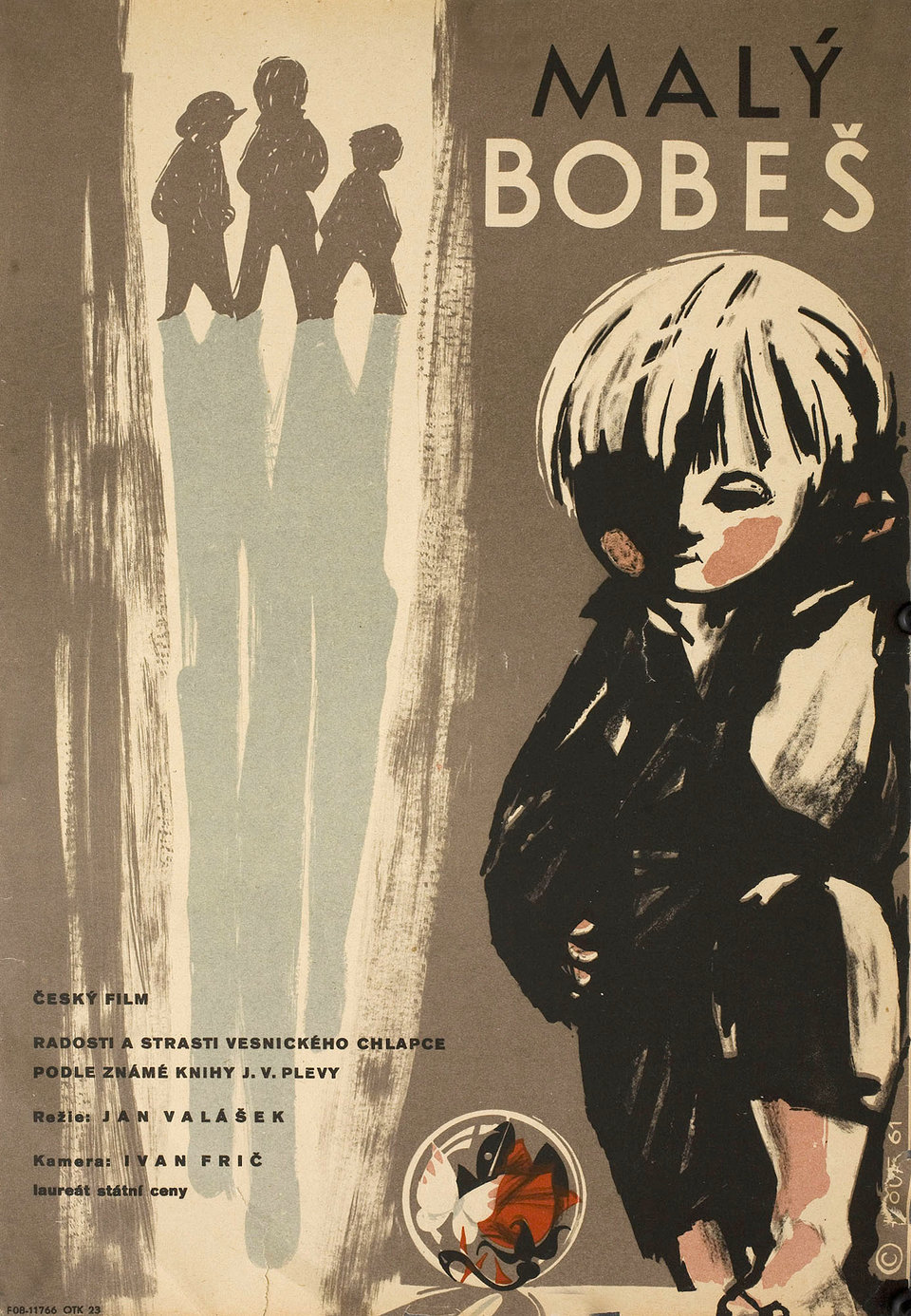 Maly Bobes Original 1961 Czech A3 Movie Poster