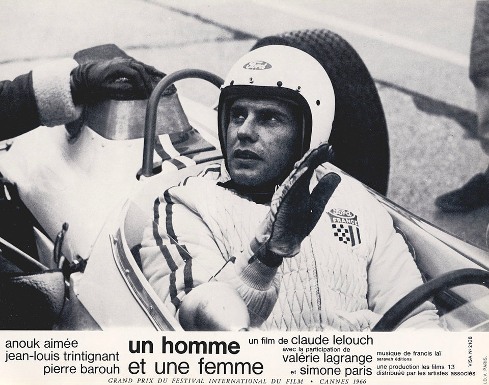 A Man and a Woman Original 1966 French Scene Card