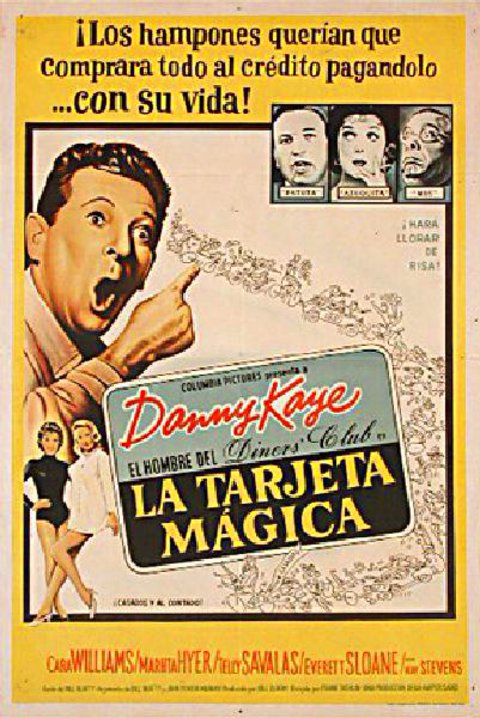 The Man From the Diner's Club Original 1963 Argentine Movie Poster