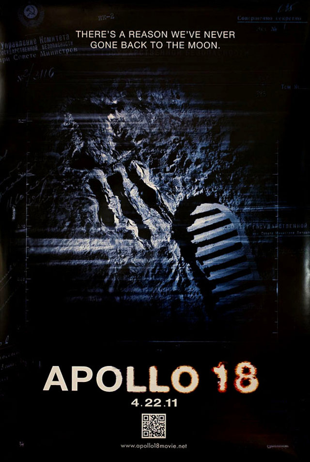 Apollo 18 Original 2011 U.S. One Sheet Movie Poster