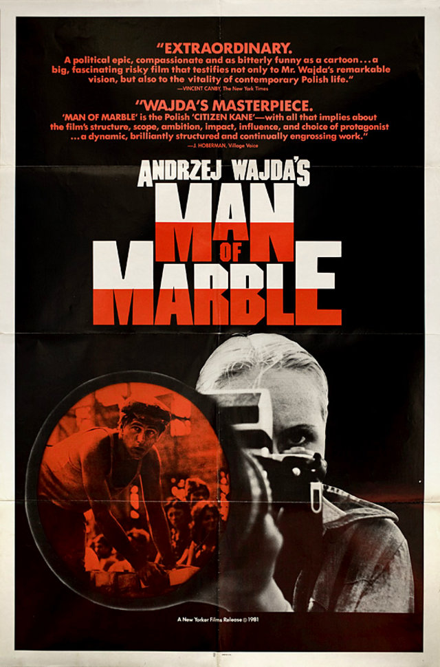 Man of Marble Original 1981 U.S. One Sheet Movie Poster
