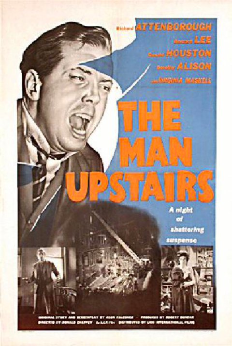 The Man Upstairs Original 1958 British One Sheet Movie Poster