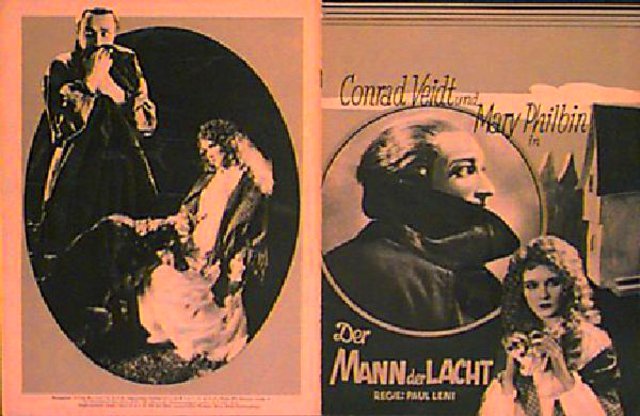 The Man Who Laughs Original 1927 German Movie Program