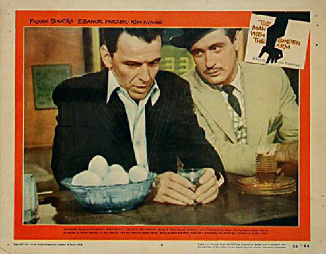 The Man with the Golden Arm Original 1956 U.S. Scene Card