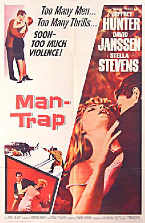 Man-Trap Original 1961 U.S. One Sheet Movie Poster