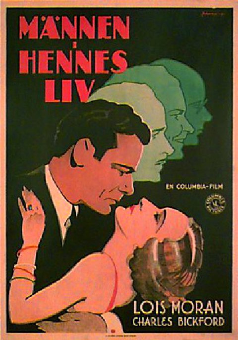 Men in Her Life Original 1931 Swedish B1 Movie Poster