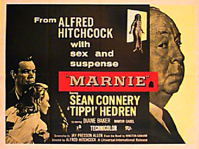 Marnie Original R1970s British Quad Movie Poster