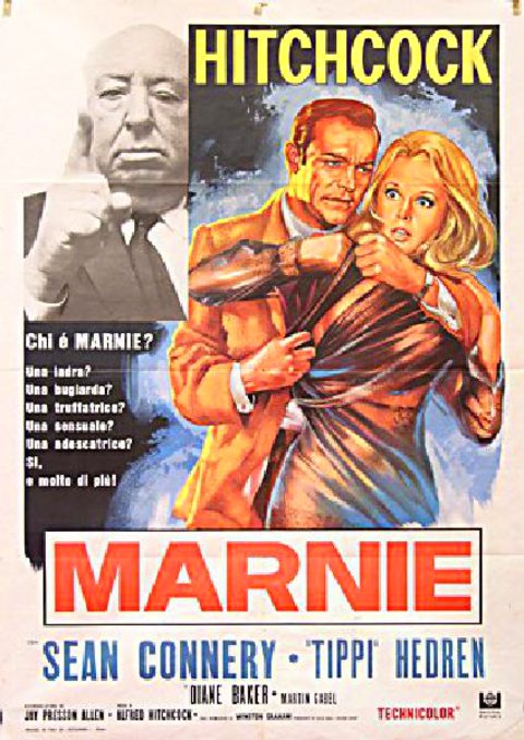 Marnie Original R1970s Italian Due Foglio Movie Poster