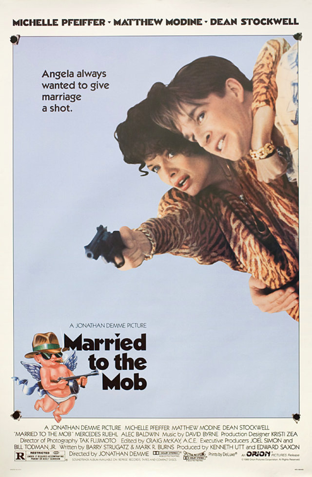 Married to the Mob Original 1988 U.S. One Sheet Movie Poster
