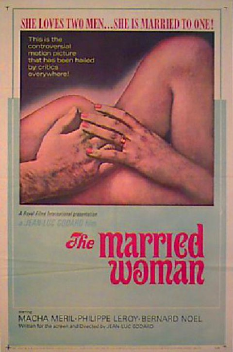 A Married Woman Original 1965 U.S. One Sheet Movie Poster
