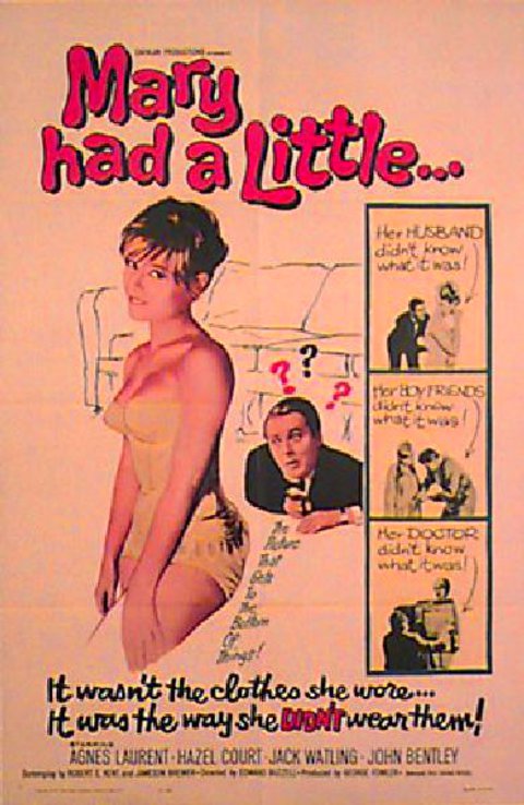 Mary Had a Little... Original 1961 U.S. One Sheet Movie Poster