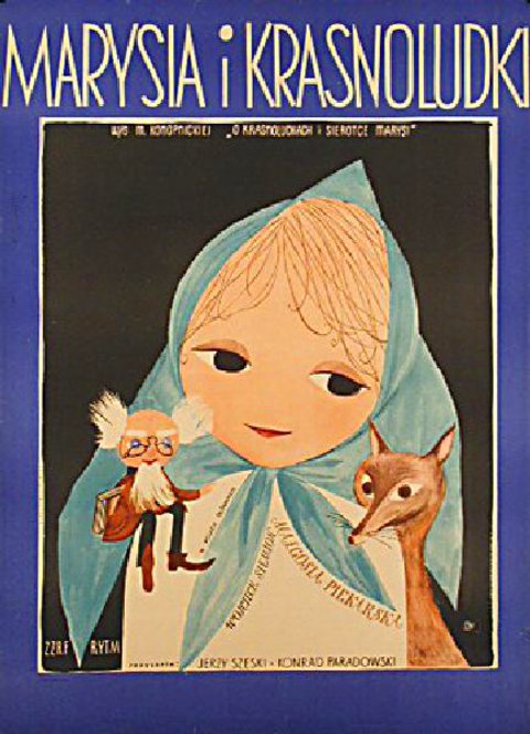 Marysia i krasnoludki Original 1961 Polish A1 Movie Poster