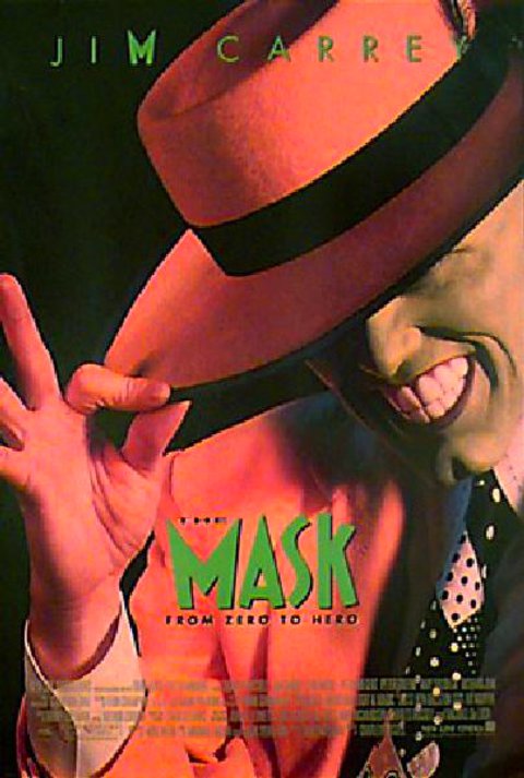 The Mask Original 1994 U.S. One Sheet Movie Poster