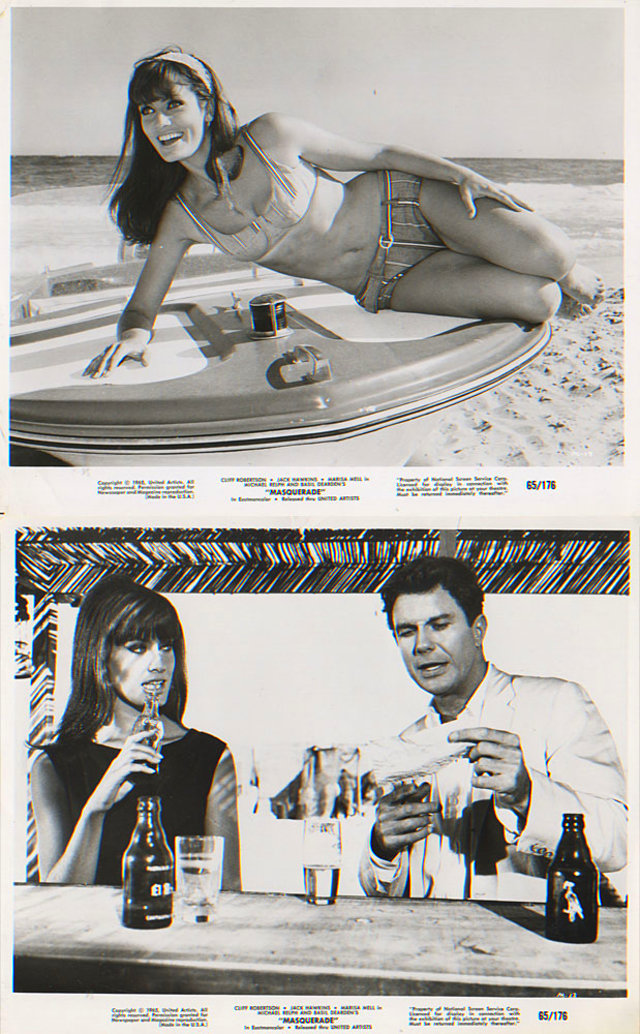 Masquerade Original 1965 U.S. Silver Gelatin Single-Weight Photo Set of 4