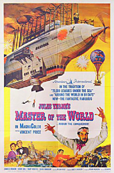 Master of the World Original 1961 U.S. One Sheet Movie Poster