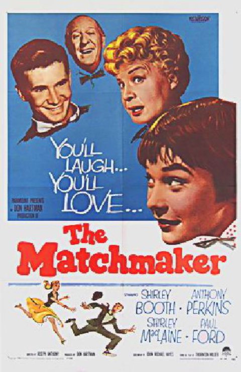 The Matchmaker Original 1958 U.S. One Sheet Movie Poster