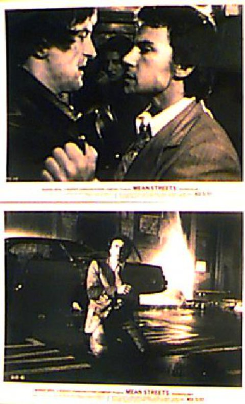 Mean Streets Original 1973 U.S. Silver Gelatin Single-Weight Photo Set of 6