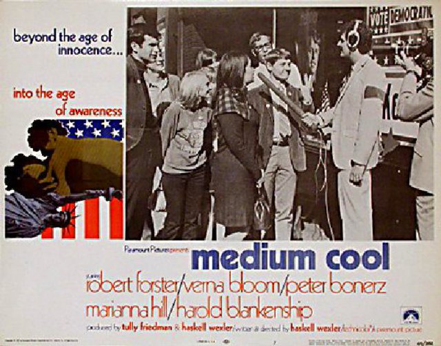 Medium Cool Original 1969 U.S. Scene Card