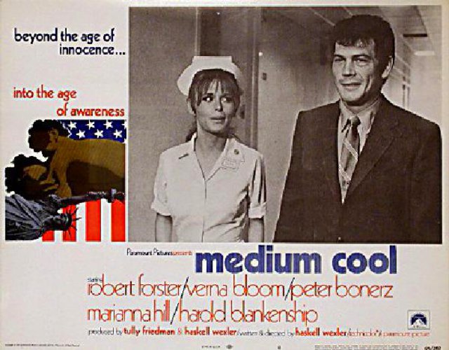 Medium Cool Original 1969 U.S. Scene Card