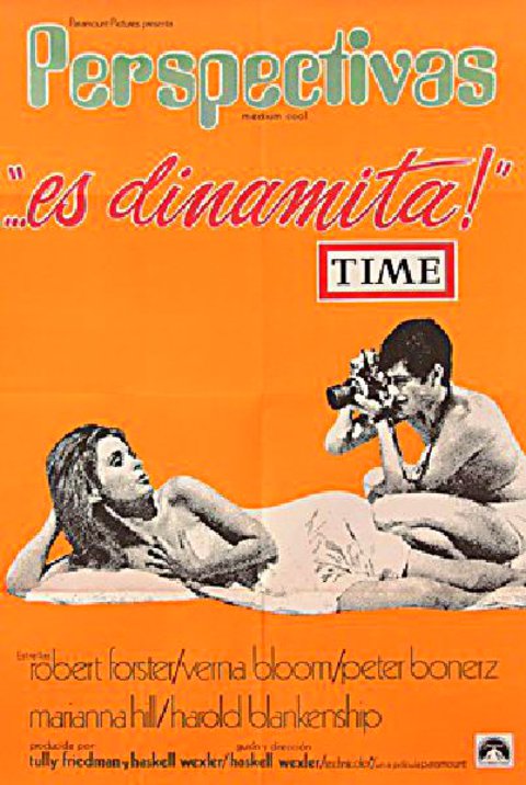 Medium Cool Original 1969 Spanish B1 Movie Poster