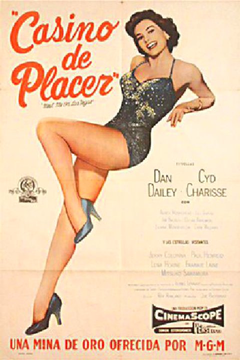 Meet Me in Las Vegas Original 1956 Argentine Movie Poster