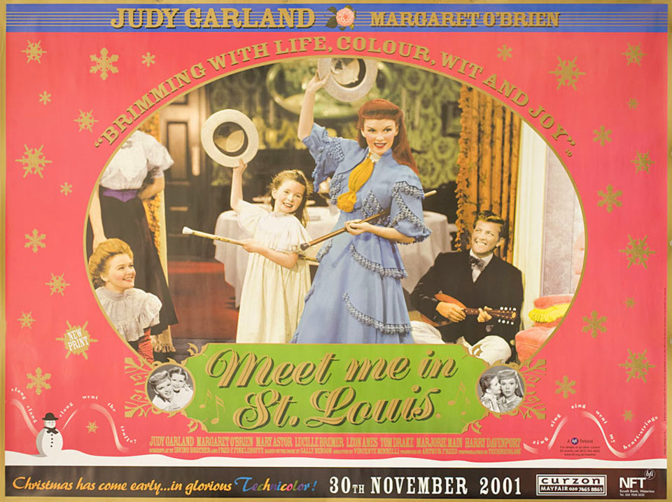 Meet Me in St. Louis (1944) Original Movie Posters - Posteritati ..., حجم الصورة 960x717
