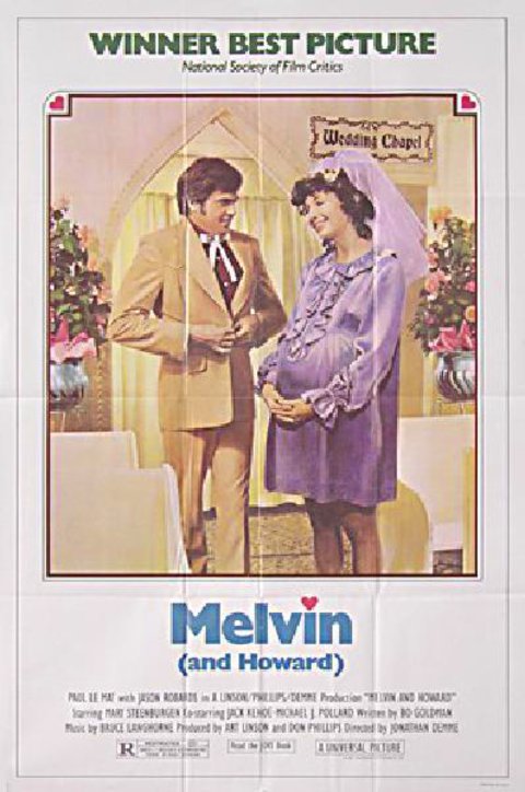 Melvin and Howard Original 1980 U.S. One Sheet Movie Poster