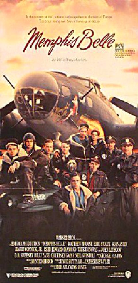 Memphis Belle Original 1990 Australian Daybill Movie Poster