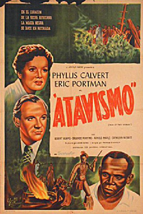 Men of Two Worlds Original 1946 Argentine Movie Poster