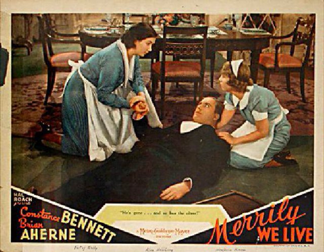 Merrily We Live Original 1938 U.S. Scene Card