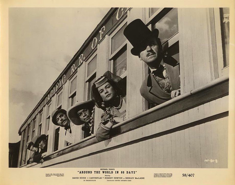 Around the World in Eighty Days R1958 U.S. Silver Gelatin Single-Weight Photo