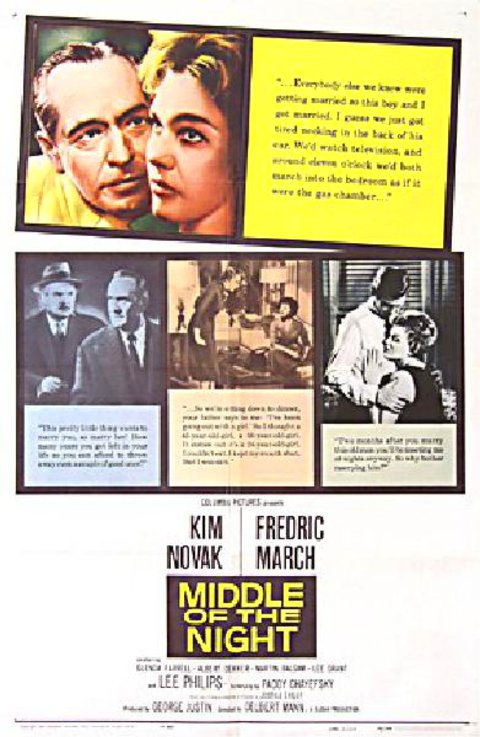 Middle of the Night Original 1959 U.S. One Sheet Movie Poster