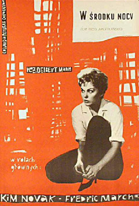 Middle of the Night Original 1960 Polish A1 Movie Poster