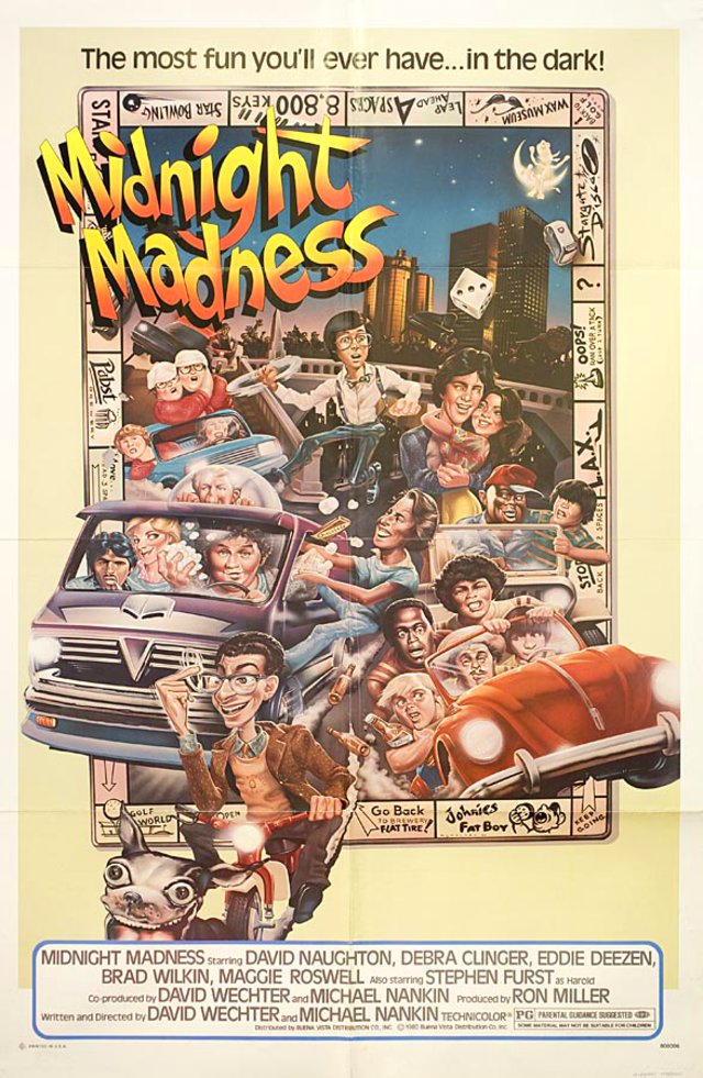 Midnight Madness Original 1980 U.S. One Sheet Movie Poster