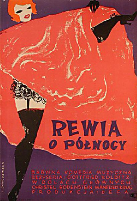 Midnight Revue Original 1962 Polish A1 Movie Poster