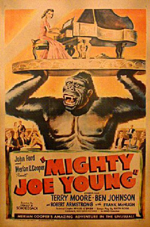 Mighty Joe Young Original 1949 U.S. One Sheet Movie Poster