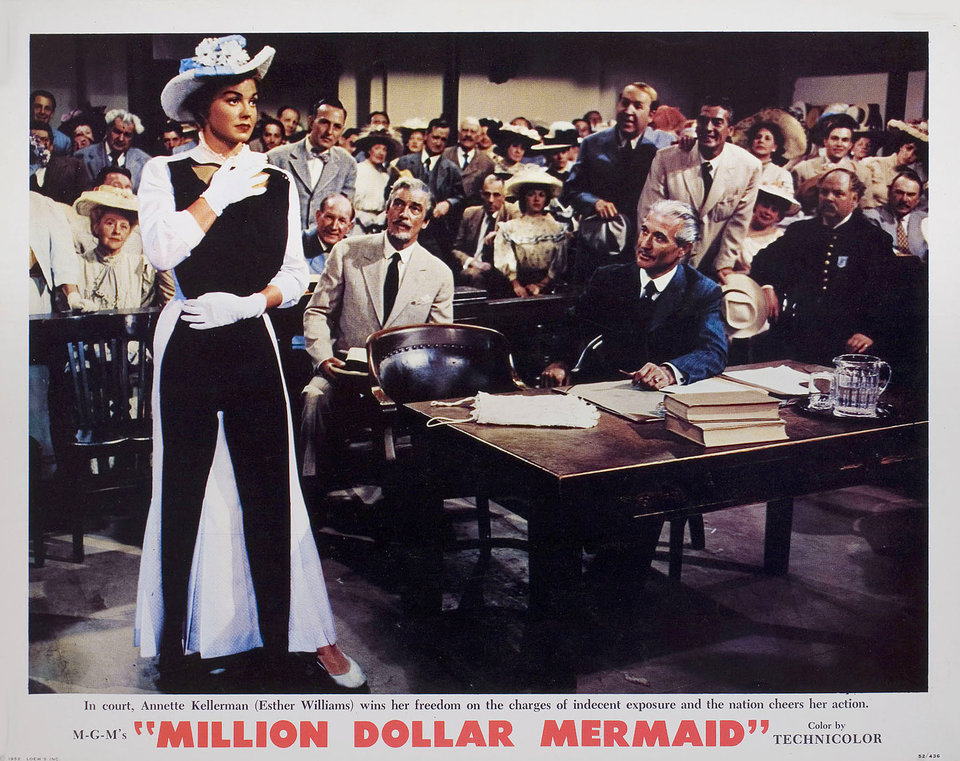 Million Dollar Mermaid Original 1952 U.S. Scene Card