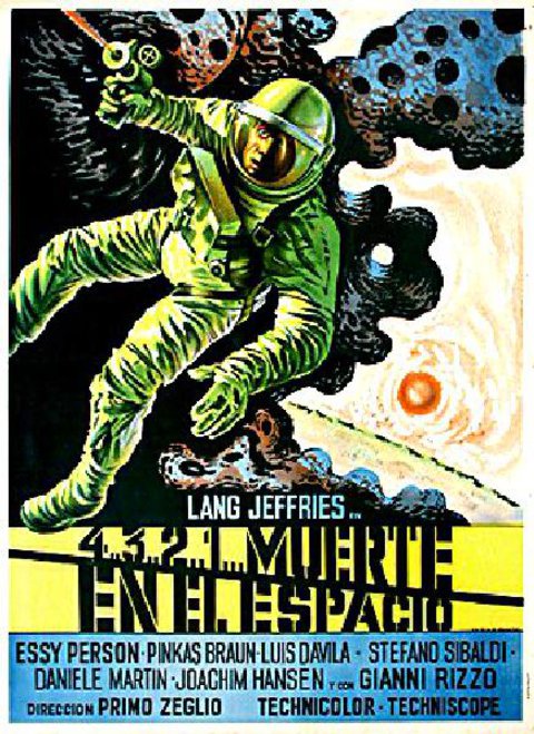 Mission Stardust Original 1967 Argentine Movie Poster