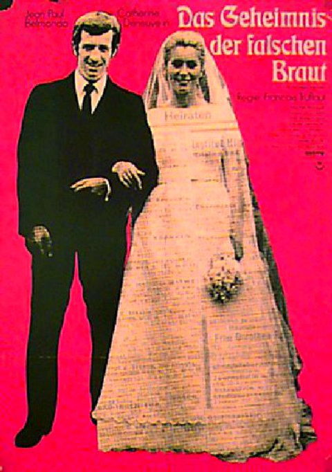 Mississippi Mermaid Original 1969 German A1 Movie Poster