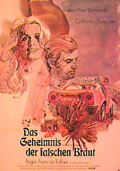 Mississippi Mermaid Original 1969 German A1 Movie Poster
