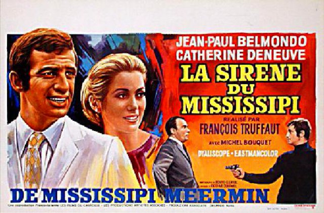 Mississippi Mermaid Original 1970 Belgian Movie Poster