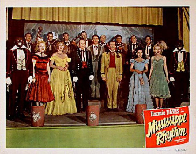 Mississippi Rhythm Original 1949 U.S. Scene Card