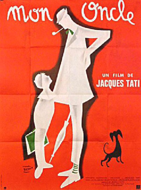 Mon Oncle Original R1960s French Grande Movie Poster