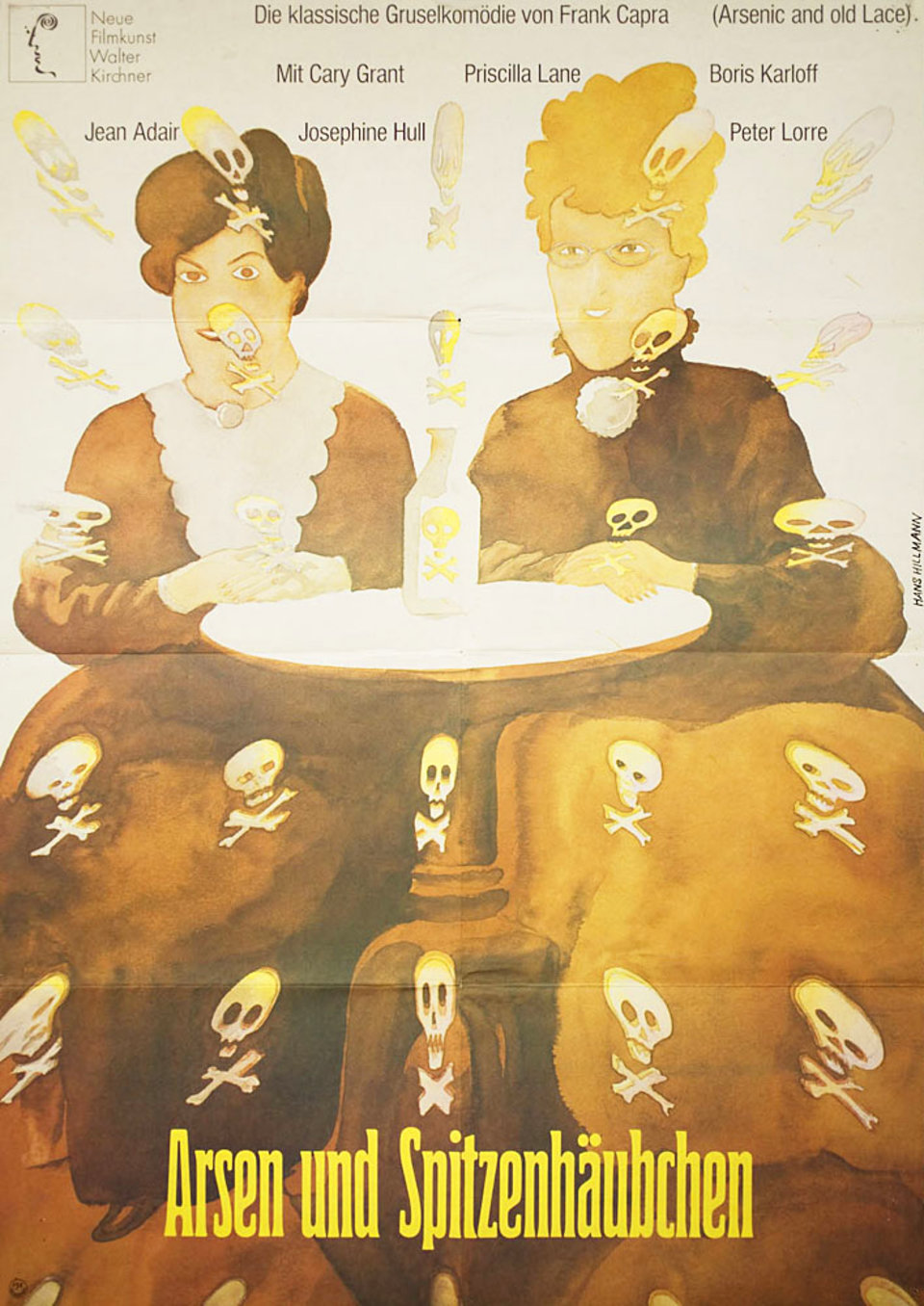 Arsenic and Old Lace R1971 German A1 Poster