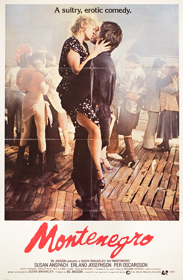 Montenegro Original 1981 U.S. One Sheet Movie Poster