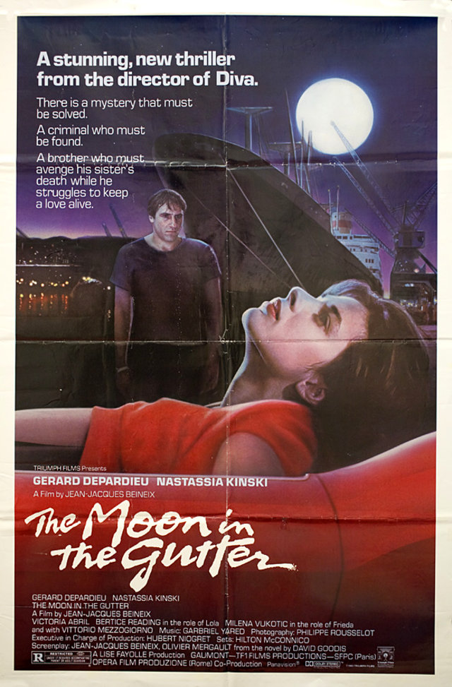 The Moon in the Gutter Original 1983 U.S. One Sheet Movie Poster