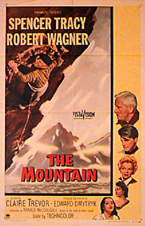 The Mountain Original 1956 U.S. One Sheet Movie Poster