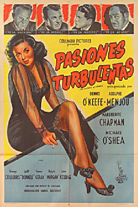 Mr. District Attorney Original 1947 Argentine Movie Poster