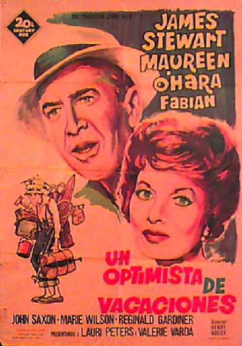 Mr. Hobbs Takes a Vacation (1962) Original Movie Posters